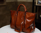 Stacy Vegan Office Bag: Brown - Rosenix